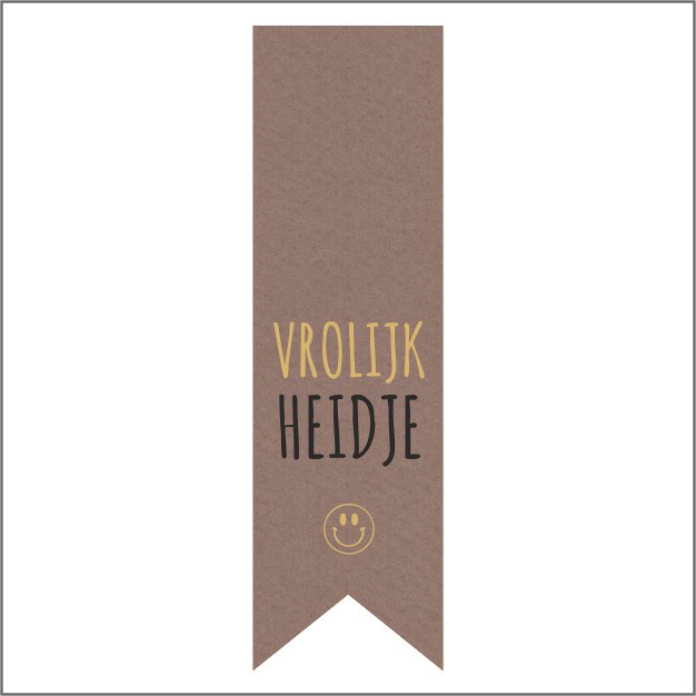 Sticker I vaantje I vrolijkheidje (10st.)