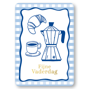 Kaart I Fijne vaderdag espresso