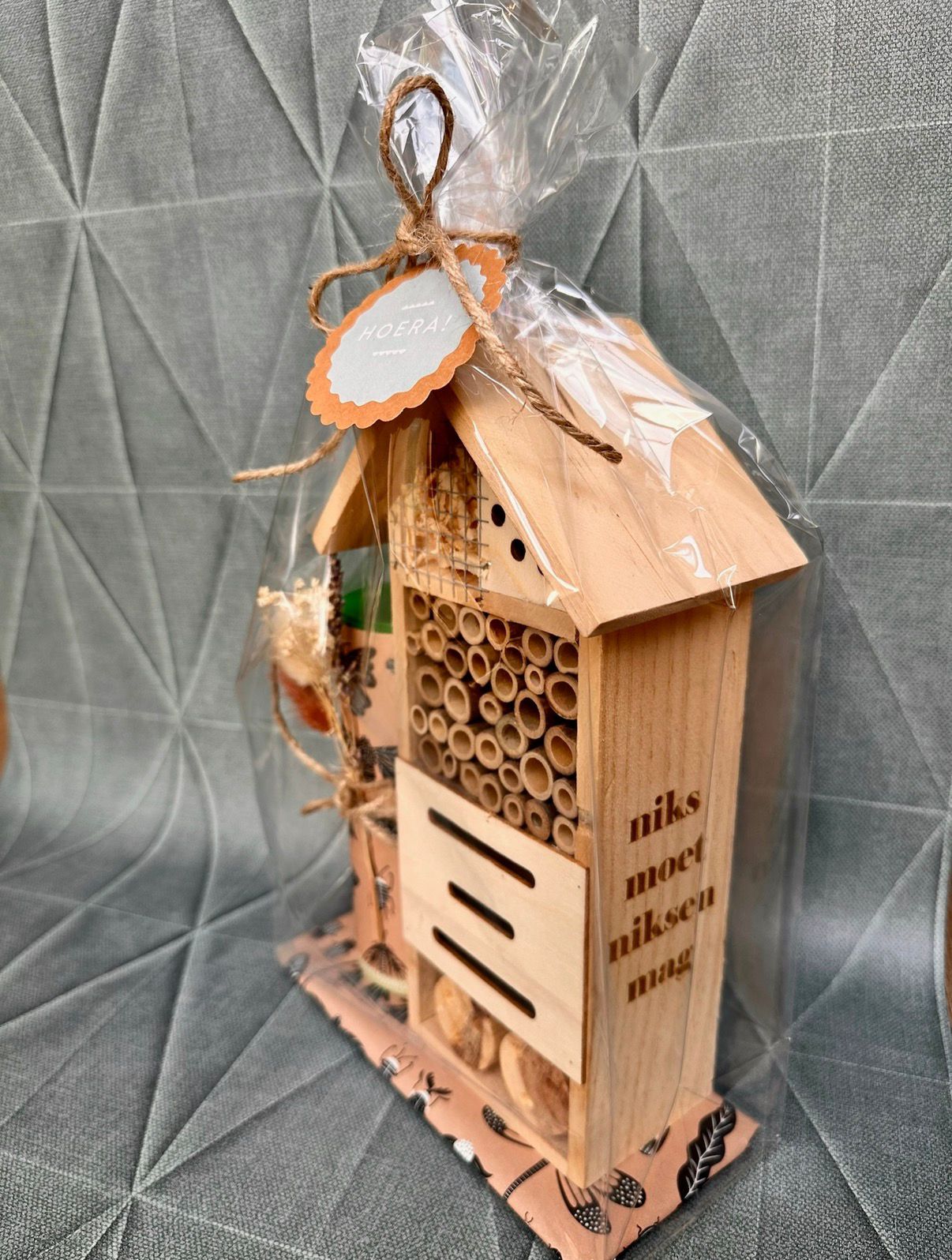 Transparante blokbodemzak met bodemplaat I XL (5st.) - Afbeelding 4