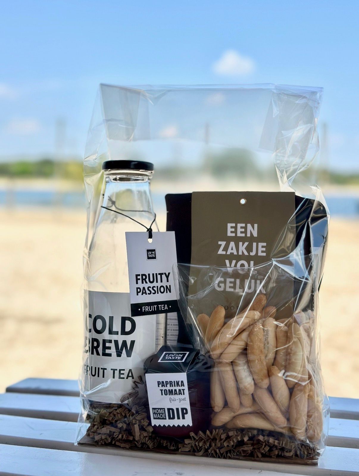 Transparante blokbodemzak met bodemplaat I XL (5st.) - Afbeelding 3