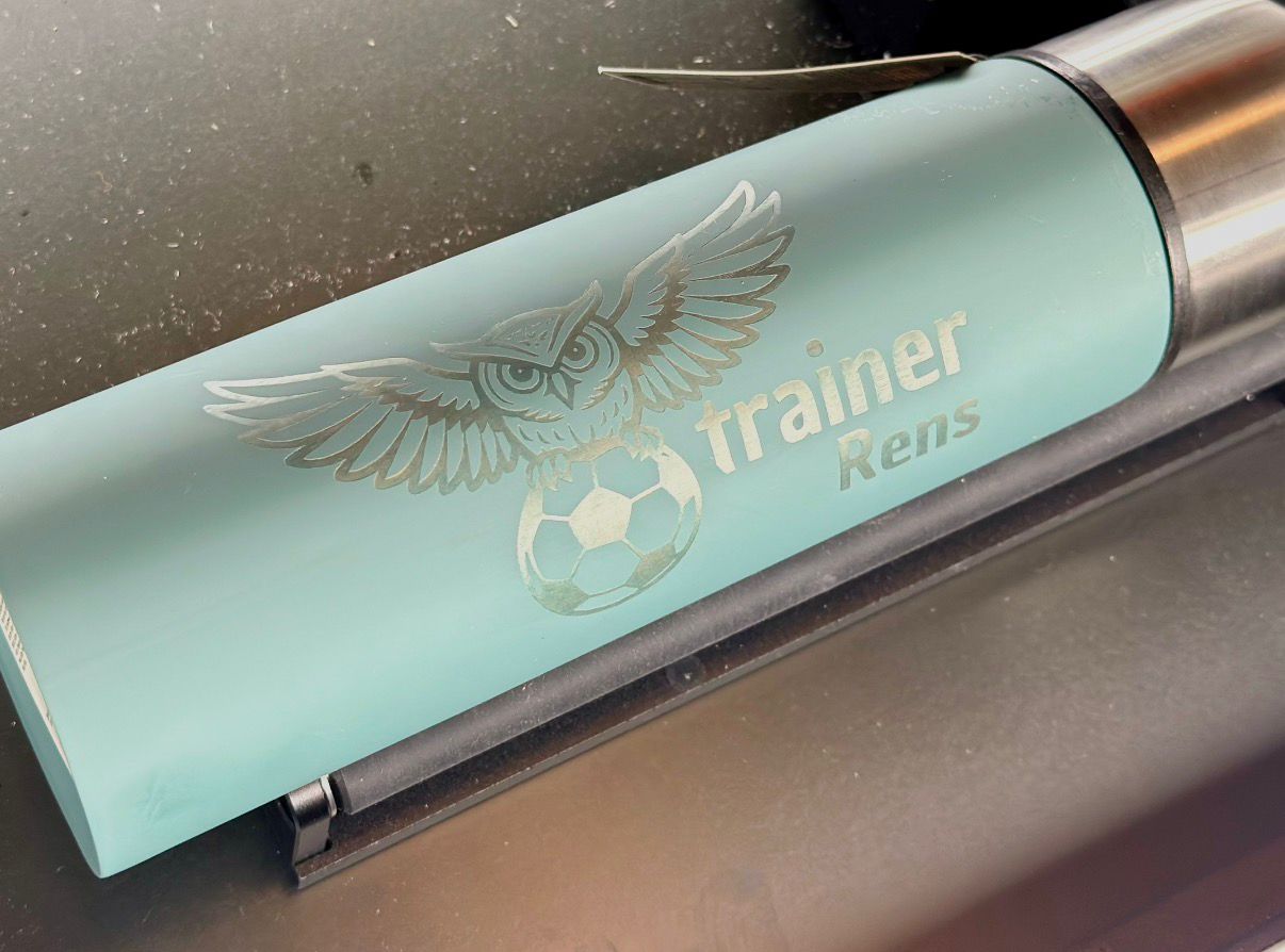 Gepersonaliseerde isoleerfles met naam I rvs - Afbeelding 5