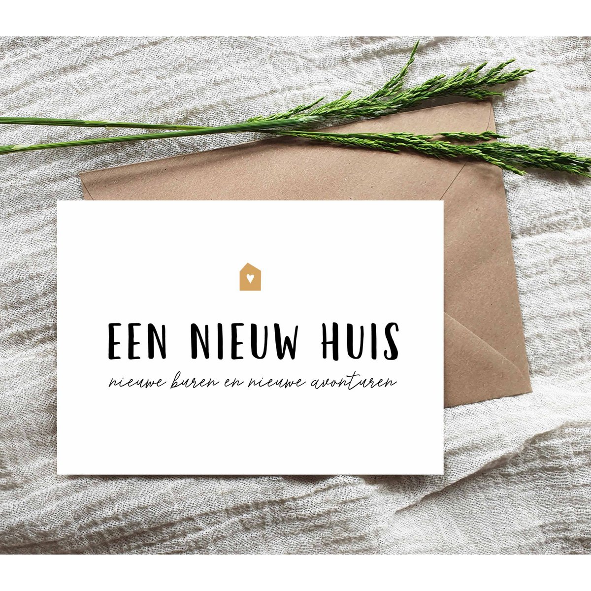 Ansichtkaart I nieuw huis, nieuwe buren en nieuwe avonturen - Afbeelding 3