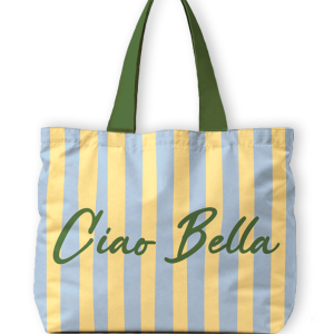 Canvas tas XL I Ciao Bella