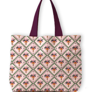 Canvas tas XL I  luxury palms