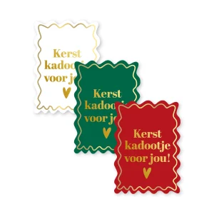 Sticker I Kerst kadootje voor jou zegel (10st.)