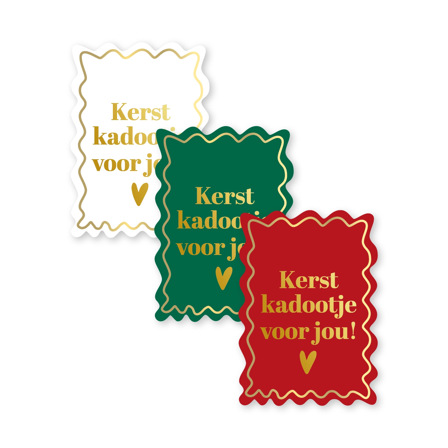 Sticker I Kerst kadootje voor jou zegel (10st.)