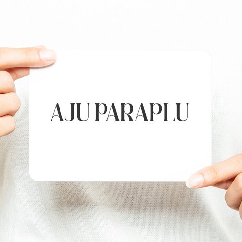 Kaart I Aju paraplu! - Afbeelding 3