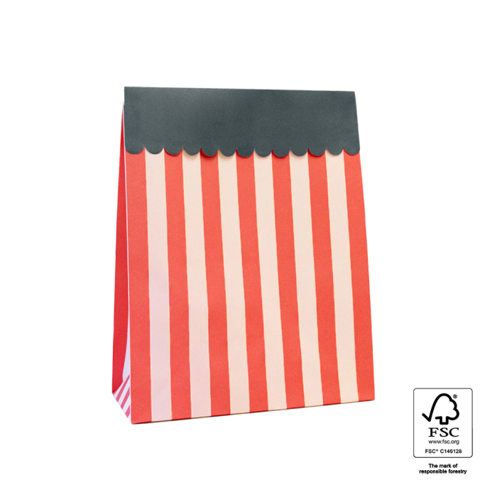 Blokzak I X-mas wave red - XL (2st.)